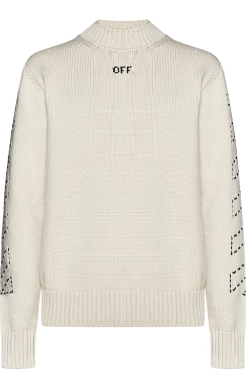 Off-White for Men Off-White Diagonal Arrow Sweater With Logo