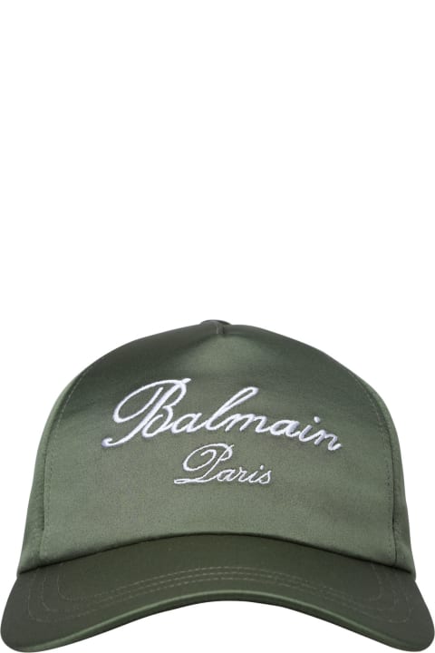 メンズ Balmainの帽子 Balmain Polyester Hat