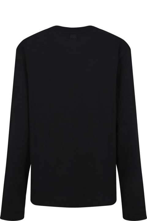 Ami Alexandre Mattiussi Sweaters for Women Ami Alexandre Mattiussi Adc Long Sleeve Jersey