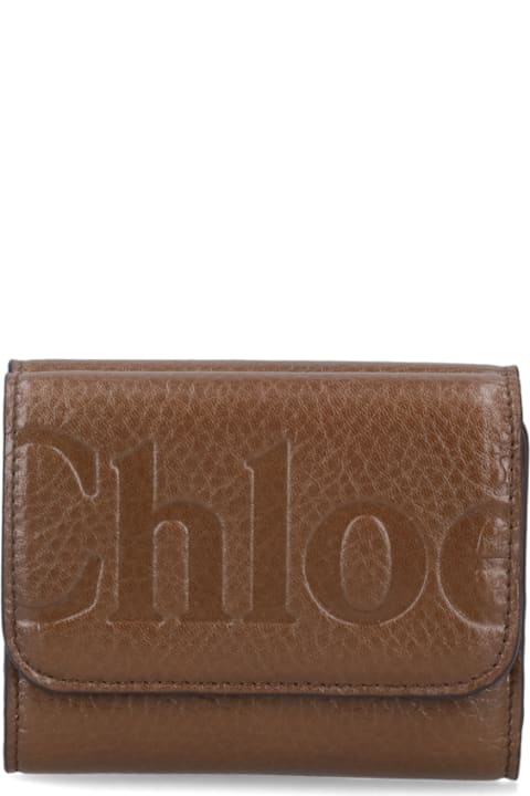 Fashion for Women Chloé Tri-fold Logo Wallet