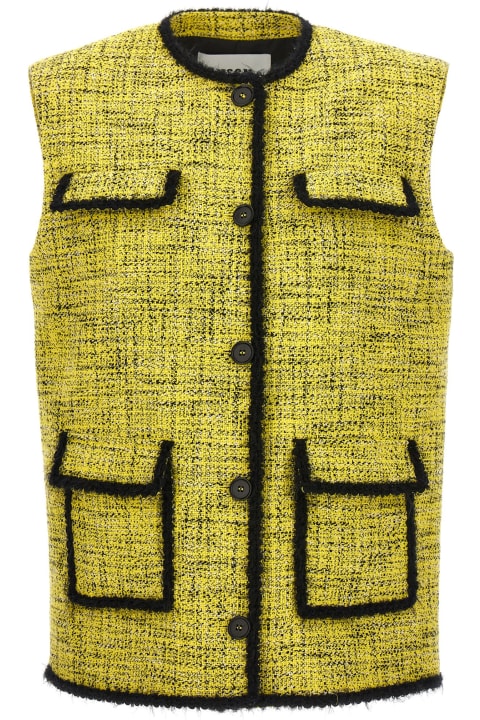 MSGM Coats & Jackets for Women MSGM Tweed Vest
