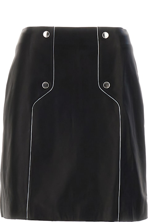 Hugo Boss for Kids Hugo Boss Black Nappa Leather Skirt