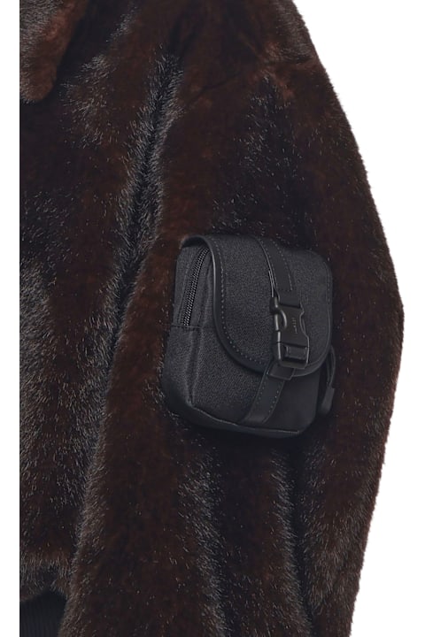 Coperni Faux Fur Bomber Jacket