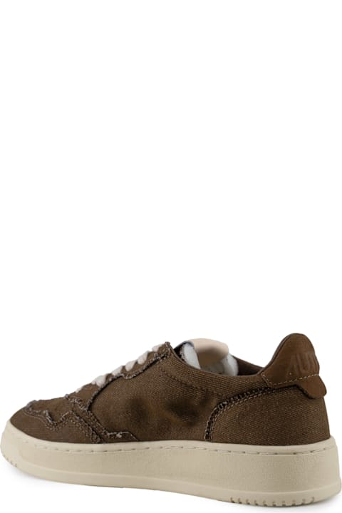 Homeware Autry Autry Medalist Low Sneakers In Denim