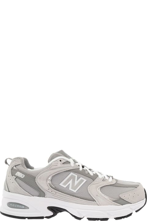 インテリア New Balance 
530
 Grey Low Top Sneakers With Logo Patch In Tech Fabric Man