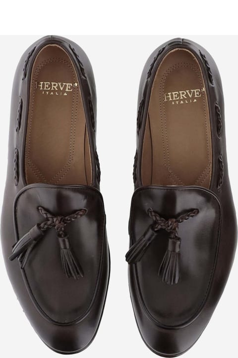 Flat Shoes for Women Hervè Chapelier Leather Loafers