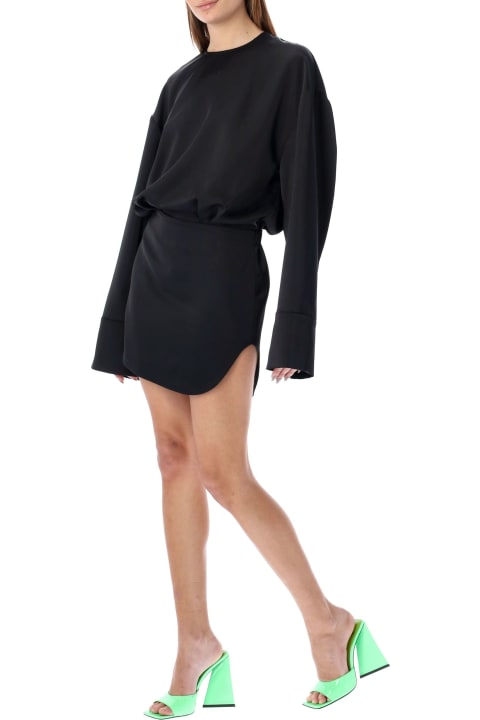 The Attico Attico Satin Mini Dress | italist