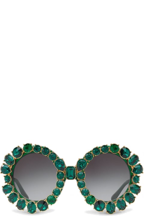 ウィメンズ Dolce & Gabbanaのアクセサリー Dolce & Gabbana Crystal Sunglasses