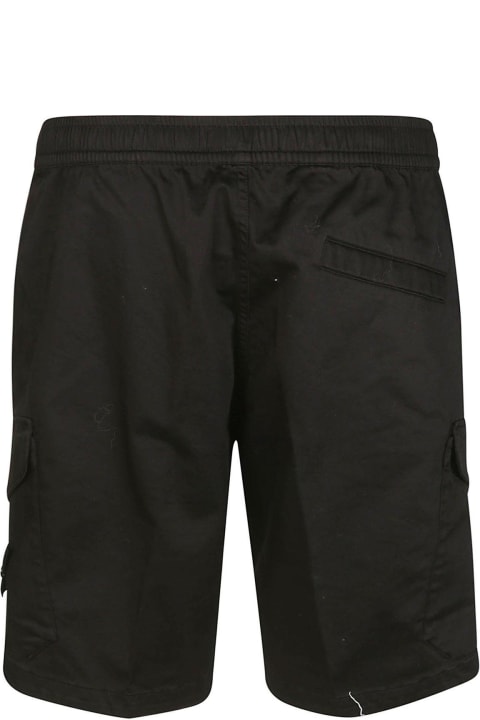 Stone Island Pants for Men Stone Island Compass-badge Knee-length Cargo Shorts