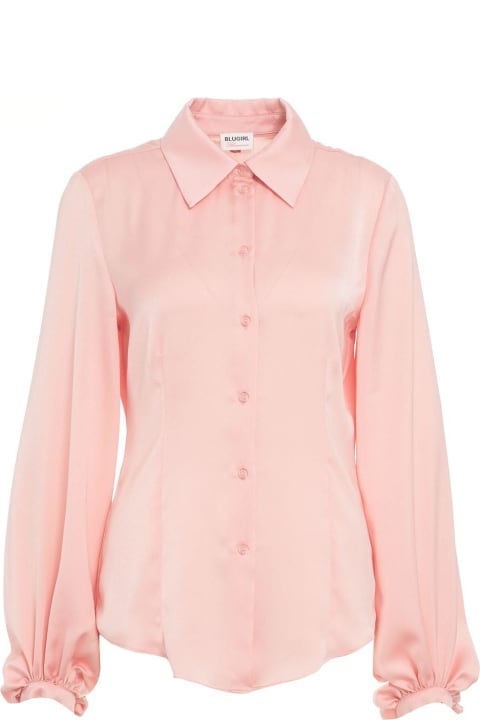 Blugirl for Women Blugirl Satin Button-up Shirt