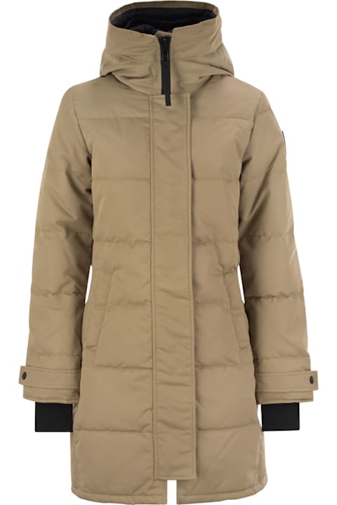 Fashion for Kids Canada Goose Shelburne - Padded Parka With Black Bagde