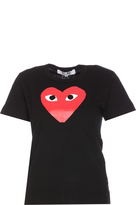 Comme des Garçons Play for Women Comme des Garçons Play Heart Logo T-shirt
