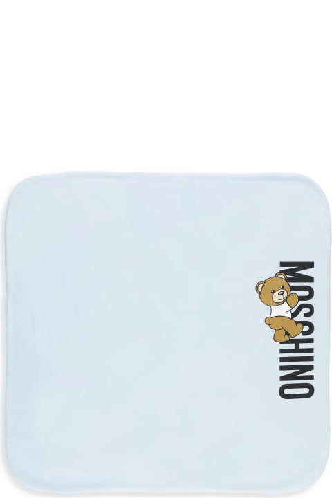 Moschino for Kids Moschino Blanket With Logo