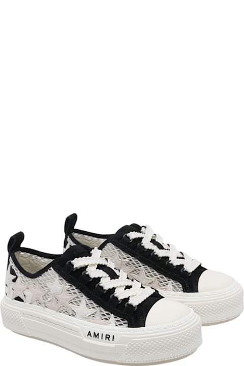 AMIRI Mesh Stars Court Sneakers