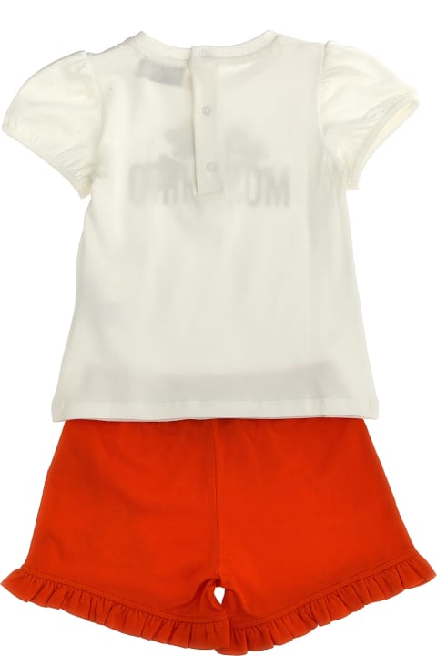 Dresses for Baby Girls Moschino T-shirt + Shorts