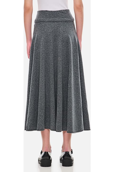 Extreme Cashmere for Women Extreme Cashmere Cashmere Pleated Skirt