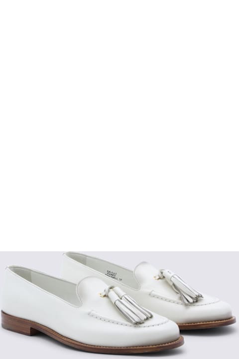 Church's Ivory Leather Loafers