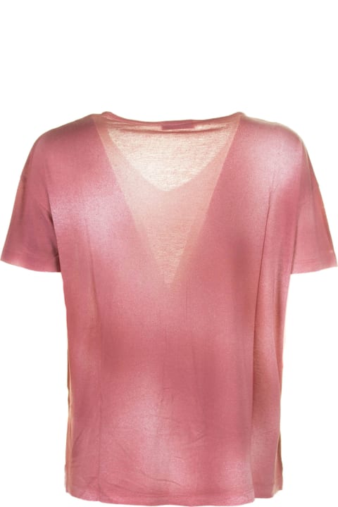 Base Clothing for Women Base Pink T-shirt With Shades