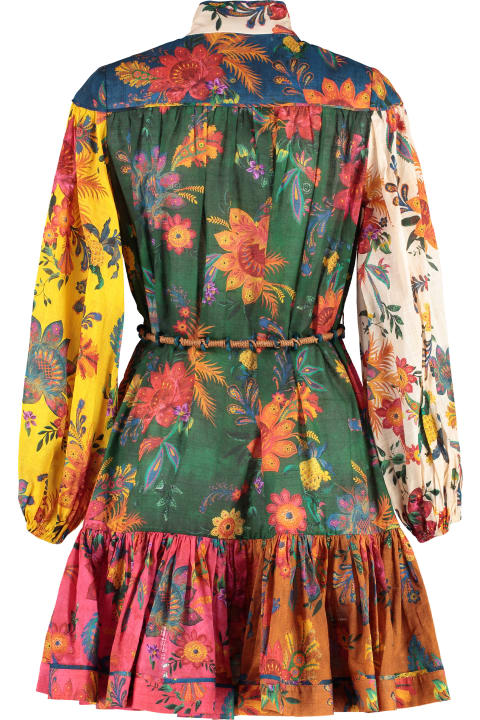 Fashion for Women Zimmermann Ginger Floral Cotton Dress