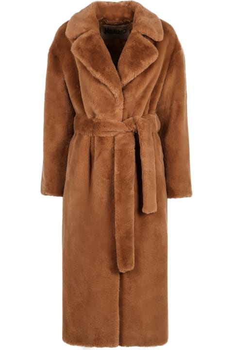 Herno Coats & Jackets for Women Herno Faux Fur Coat
