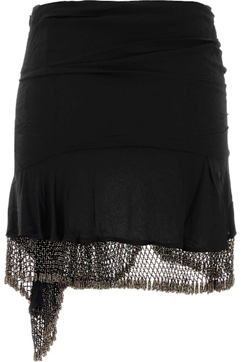 Isabel Marant for Kids Isabel Marant Black Silk Enaya Skirt