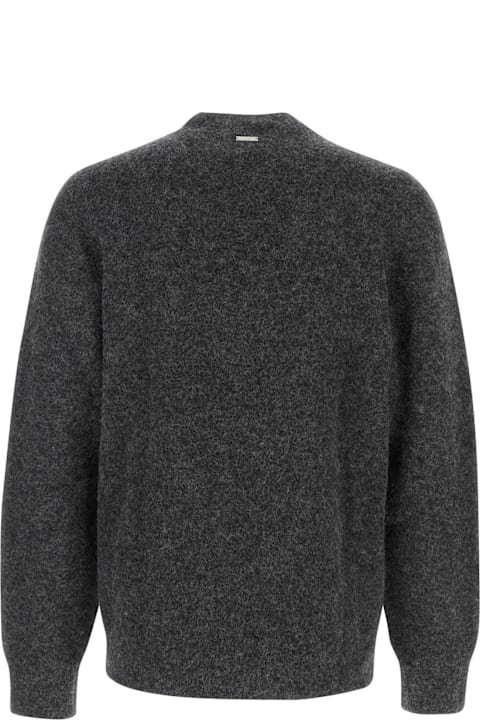 Homeware Ferragamo Charcoal Stretch Alpaca Blend Sweater