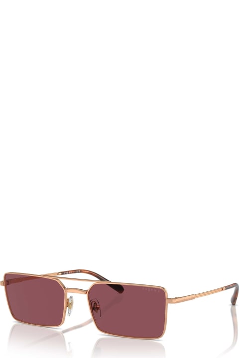 メンズ Vogue Eyewearのアイウェア Vogue Eyewear Vo4309s Rose Gold Sunglasses