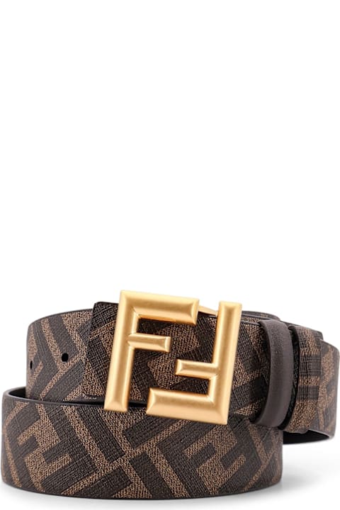 Belts for Men Fendi Rounded Ff Belt