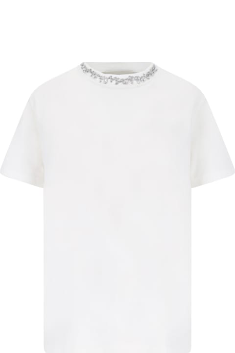 Topwear for Women Golden Goose Crystal Detail T-shirt