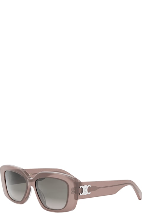 Eyewear for Men Celine Celine Cl40216u Triomphe 45b Rosa Opalino Sunglasses