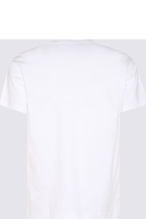 Fashion for Women Comme des Garçons White Multicolour Cotton T-shirt