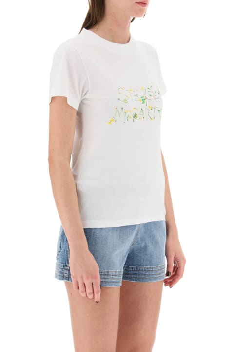 Stella McCartney Topwear for Women Stella McCartney The Dandelion Logo T-shirt