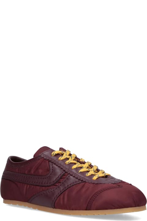 Dries Van Noten Sneakers With Leather