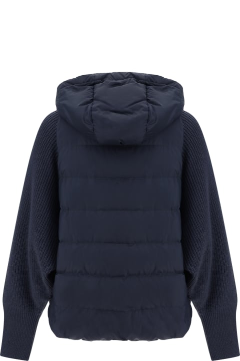 Coats & Jackets for Women Brunello Cucinelli Hooded Down Jacket
