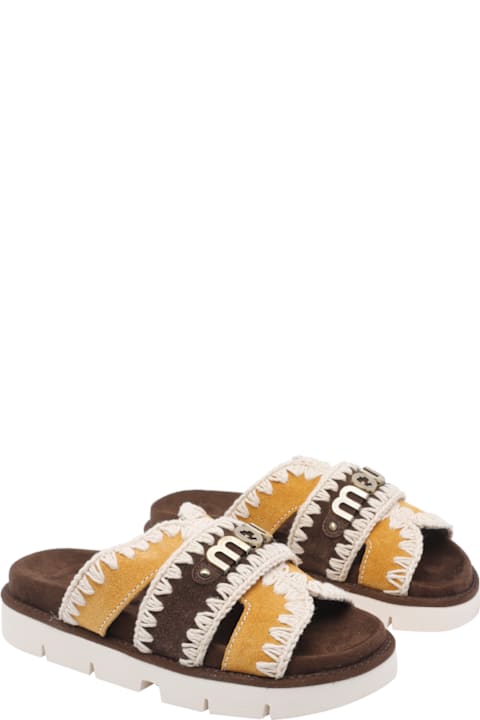 Mou Bicolor Bio Sandals