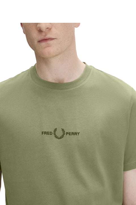 Fred Perry لـ Women Fred Perry T-shirt With Embroidered Logo