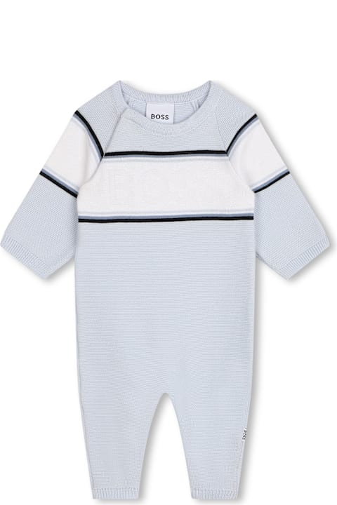 Bodysuits & Sets for Baby Girls Hugo Boss Tutina Con Logo