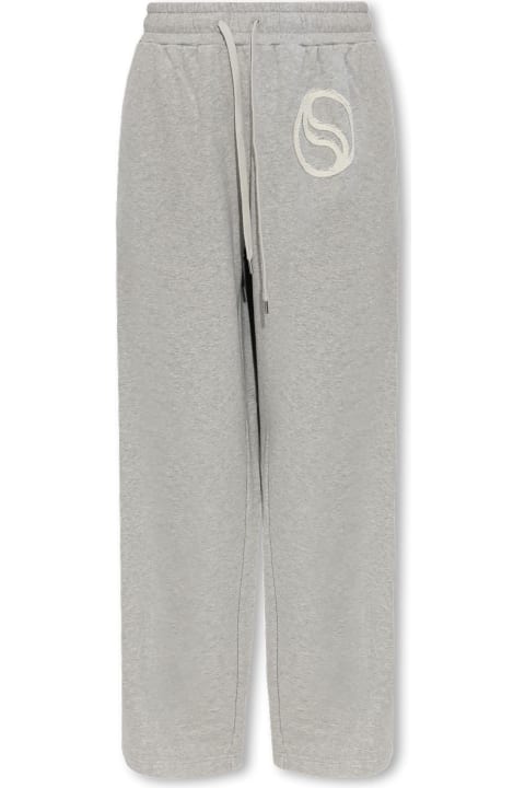 Fashion for Women Stella McCartney Logo Patch Trousers