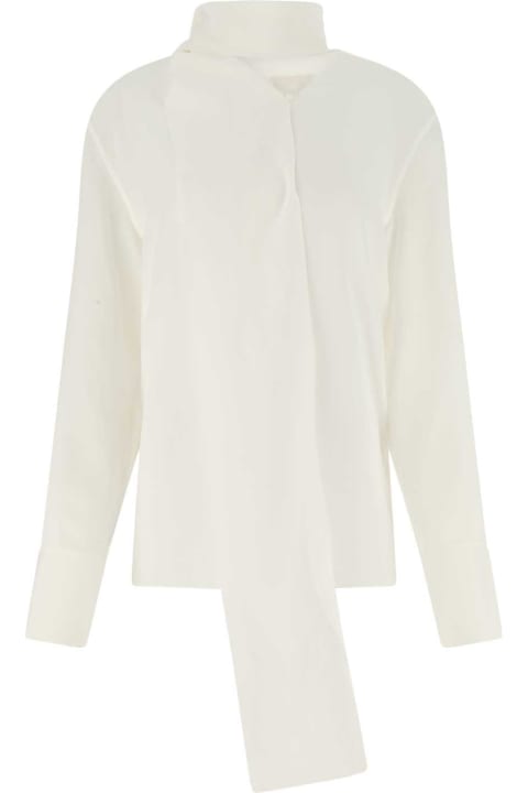 Givenchy Sale for Women Givenchy White Crepe Blouse
