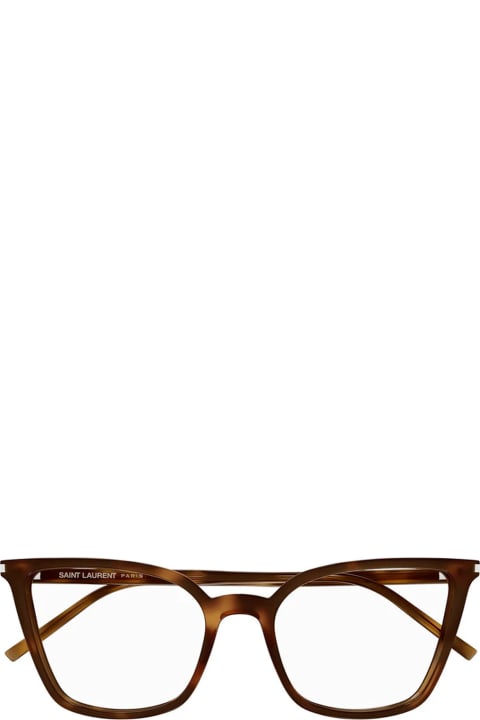 ウィメンズ アイウェア Saint Laurent Eyewear Sl 669 Linea Classic 003 Havana Glasses