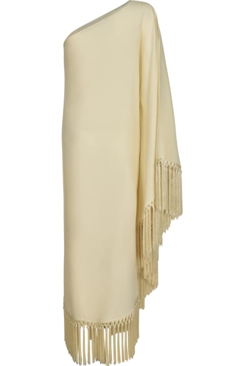 Taller Marmo Clothing for Women Taller Marmo Fringe Detail Asymmetric Single-shoulder Dress