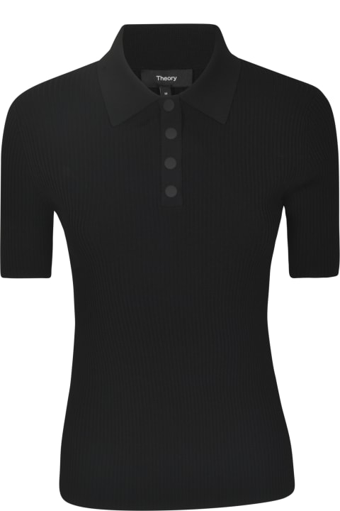Theory Topwear for Women Theory Fitted Polo Shirt