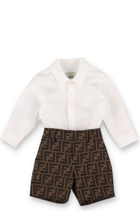 Fendi Bodysuits & Sets for Women Fendi Fendi Kids Dresses White