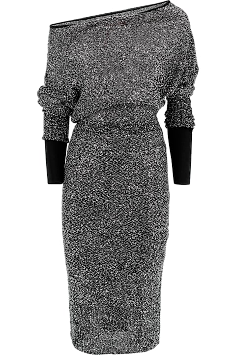 Dresses for Women Max Mara Studio Sequined Viscose Yarn Dress