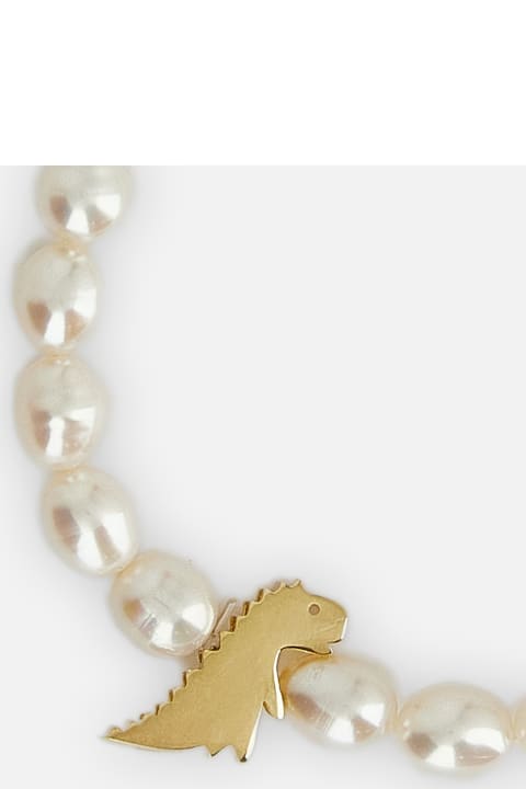 Aliita لـ Kids Aliita Pearl Bracelet Dino Bold