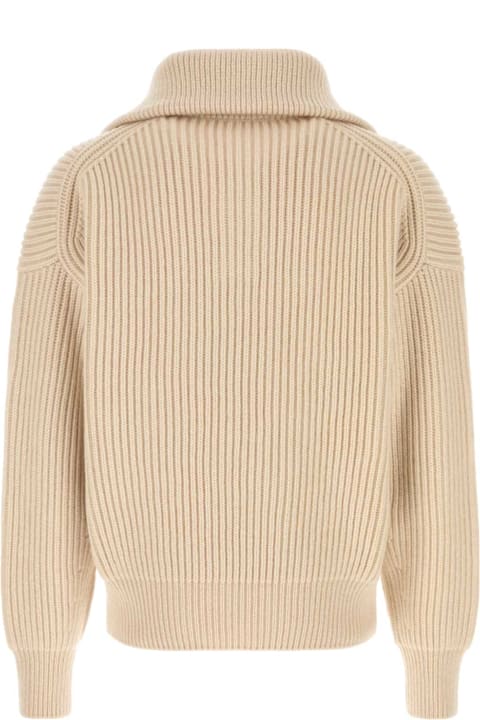 Alexander McQueen Sweaters for Men Alexander McQueen Sand Cashmere Sweater