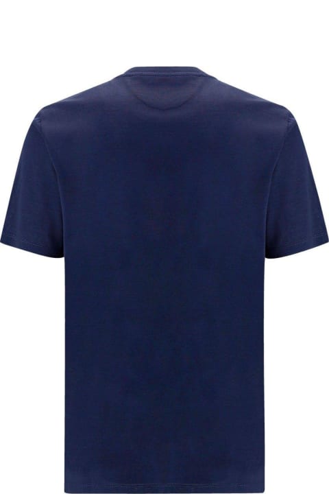 Paul Smith Topwear for Men Paul Smith Stripe Printed Crewneck T-shirt