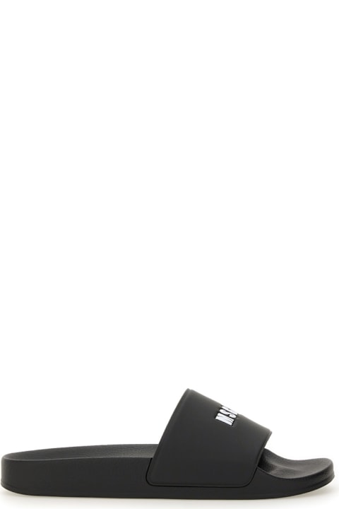 MSGM Shoes for Men MSGM Slide Sandal With Logo
