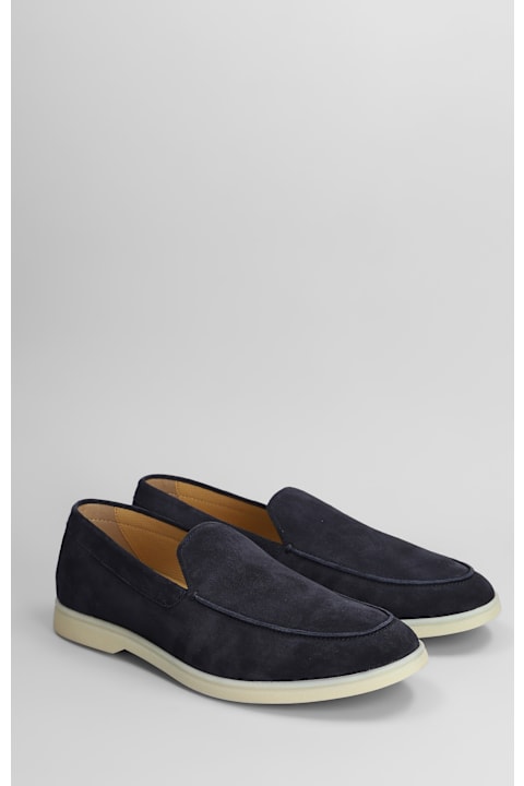 Henderson Baracco for Women Henderson Baracco Loafers In Blue Suede