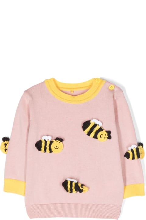 Sweaters & Sweatshirts for Baby Girls Stella McCartney Kids Pull Con Ricamo